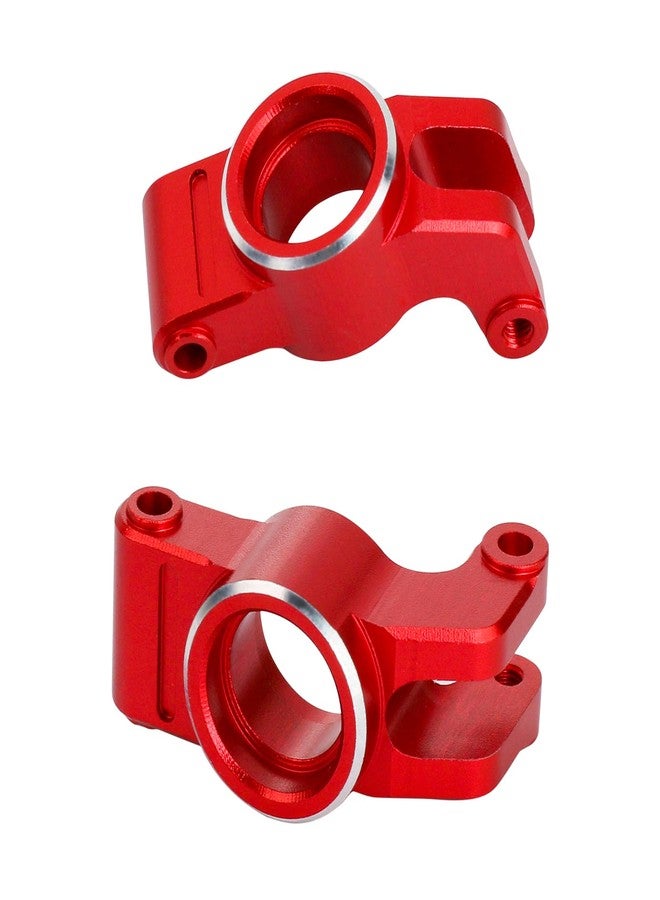 قطع غيار ترقيات لسيارات ARRMA 1/18 Granite GROM و 1/14 Typhon GROM (أحمر) - تشمل: مفاصل التوجيه الأمامية المصنوعة من الألومنيوم، ومحاور التوجيه، ومحاور العجلات الخلفية. - Image 5